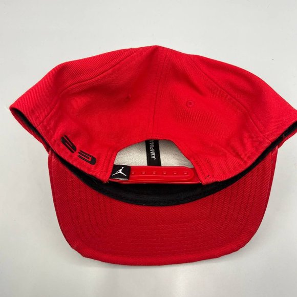 Air Jordan 23 Hat Men Red Jumpman Snap Back Cap - Picture 7 of 8